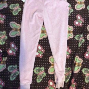 These are pajama pants they are pink comfortable